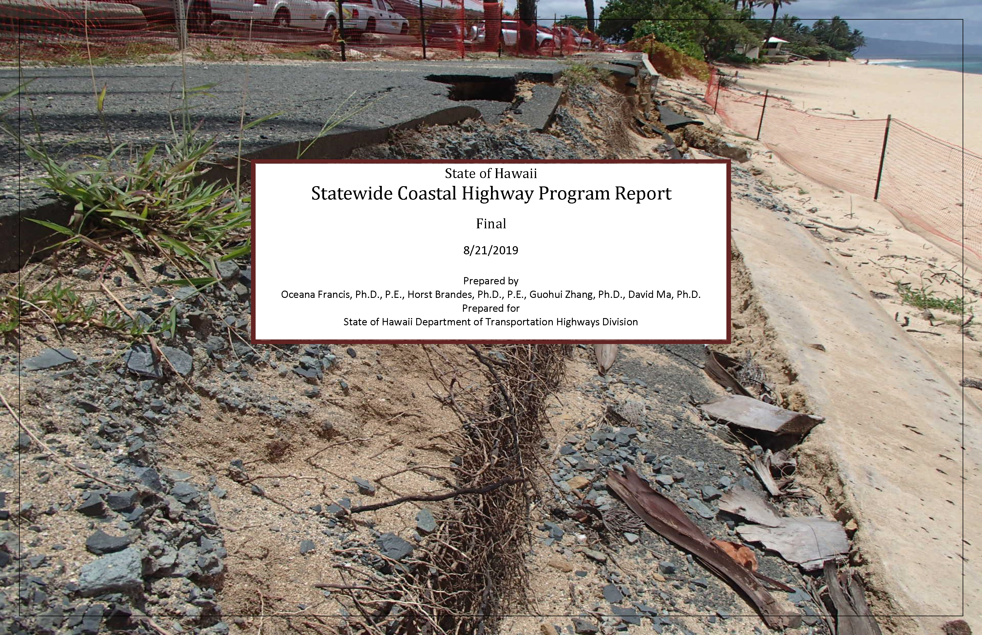 State of Hawaiʻi Statewide Coastal Highway Program Report 2019